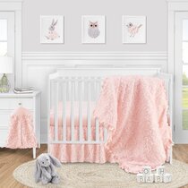 Pale pink shop baby bedding